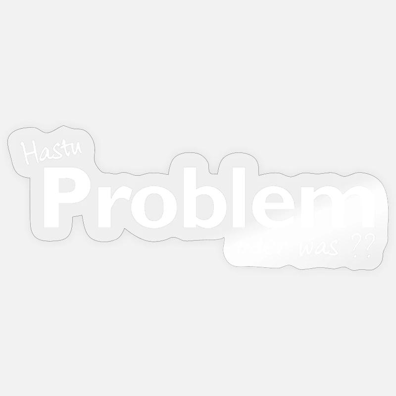 Problem Sticker Größe S (10 x 10 cm)