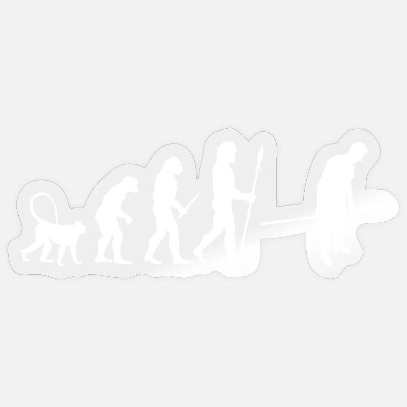 Baker Development - Sticker size S (10 x 10 cm) - transparent glossy