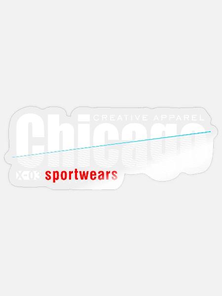 Dynamisches Sportdesign mit moderner Schärfe - Sticker Größe S (10 x 10 cm) - Transparent glänzend