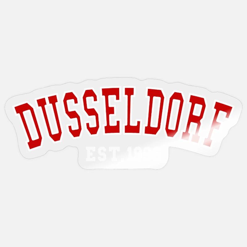 Dusseldorf Est. 1996 Sticker size S (10 x 10 cm)