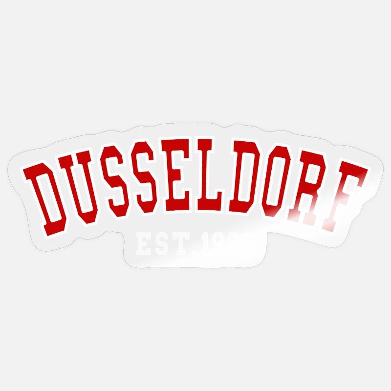Dusseldorf Est. 1966 Sticker size S (10 x 10 cm)