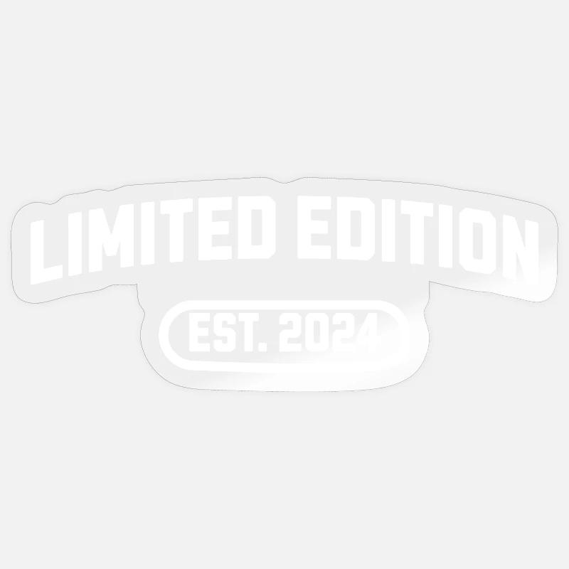 Édition limitée anniversaire 2024 - Sticker taille S (10 x 10 cm) - brillant transparent