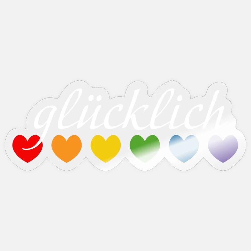 Sticker Größe S (10 x 10 cm) - 