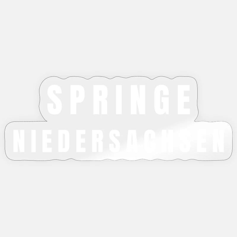 Saut Basse-Saxe Sticker taille S (10 x 10 cm)