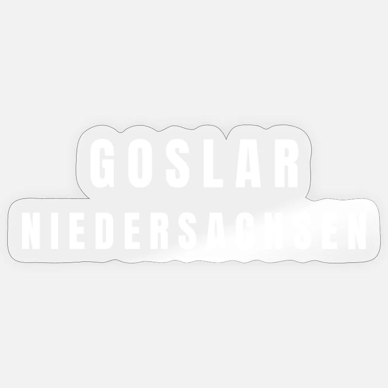 Goslar, Basse-Saxe Sticker taille S (10 x 10 cm)
