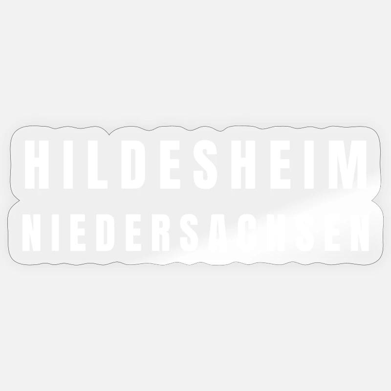 Hildesheim, Basse-Saxe Sticker taille S (10 x 10 cm)