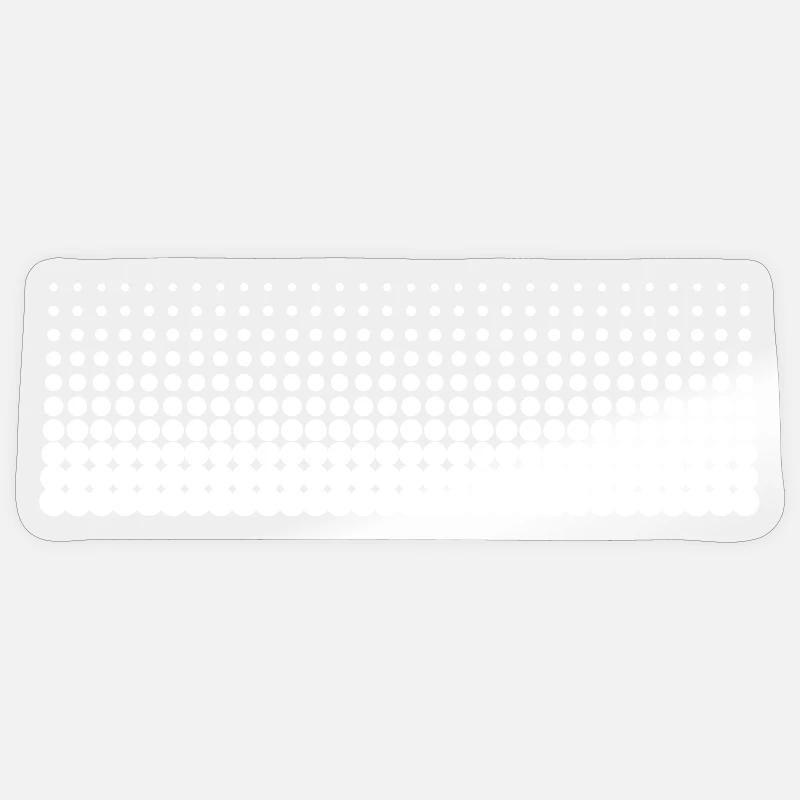 Basic Dots Gradient (wide) - Sticker size S (10 x 10 cm) - transparent glossy