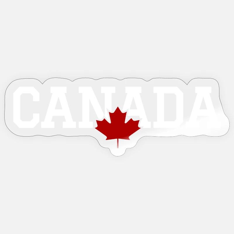 CANADA - Maple Leaf Sticker size S (10 x 10 cm)