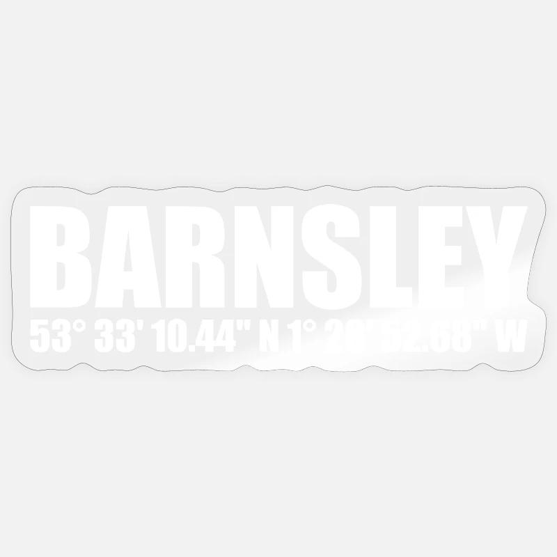 Barnsley coordinates Sticker size S (10 x 10 cm)