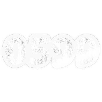 0599 Stadskanaal - Sticker taille S (10 x 10 cm) - brillant transparent - Devant