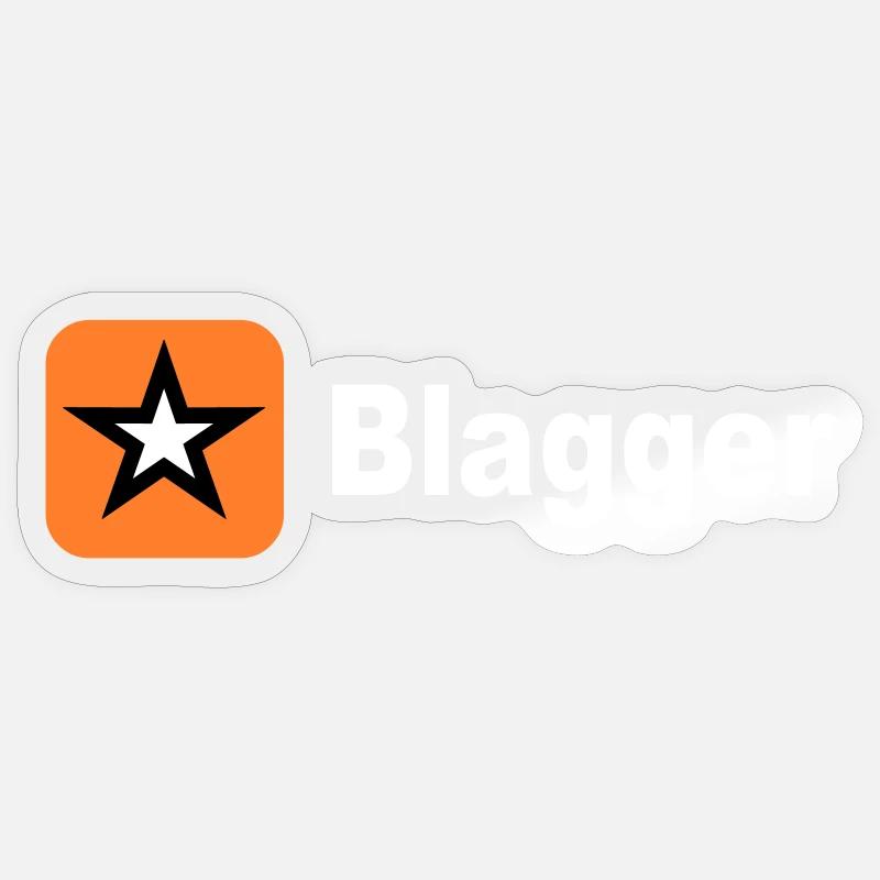 big blagger star Sticker size S (10 x 10 cm)