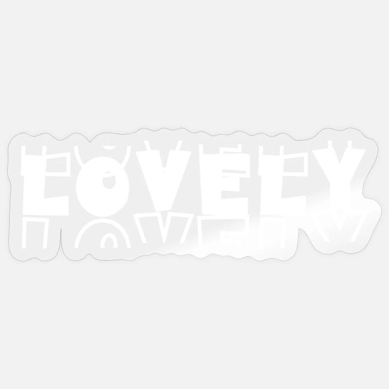 Schöne Vibes Sticker Größe S (10 x 10 cm)