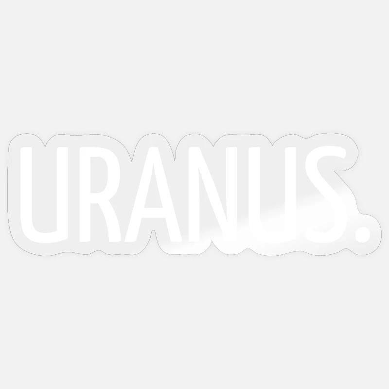 Uranus. Sticker taille S (10 x 10 cm)