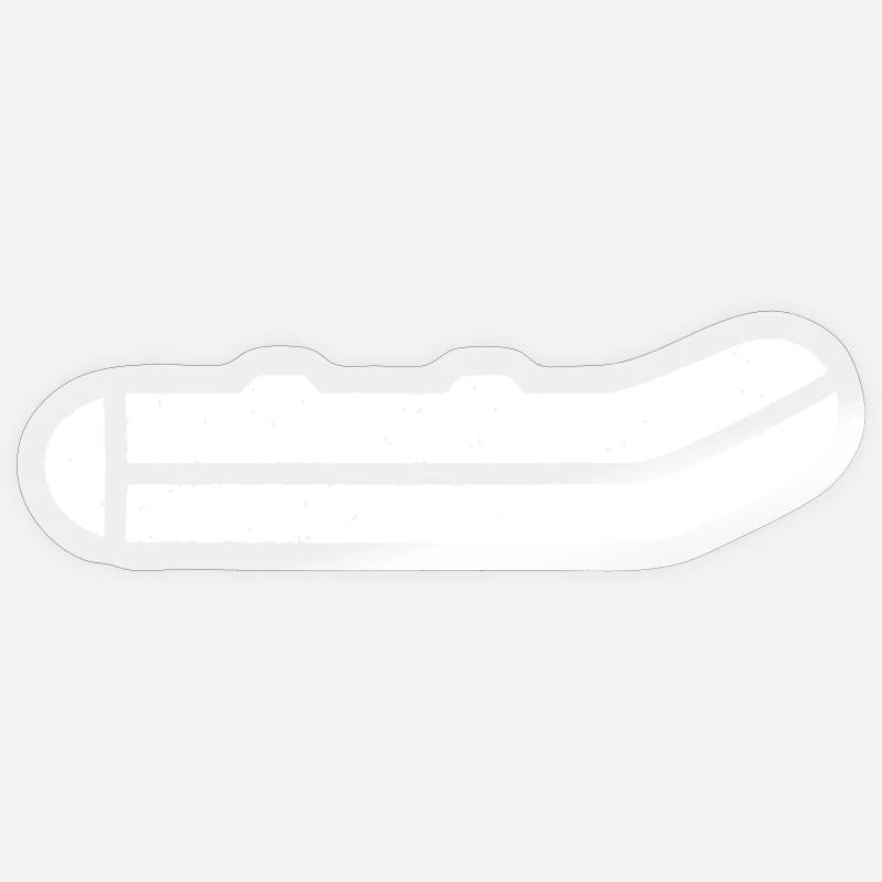 Schlauchboot Angler Karpfen Boot - Sticker Größe S (10 x 10 cm) - Transparent glänzend