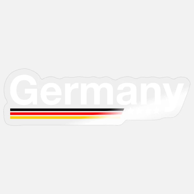 Germany Sticker Größe S (10 x 10 cm)