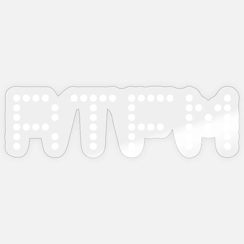 RTFM Sticker Größe S (10 x 10 cm)