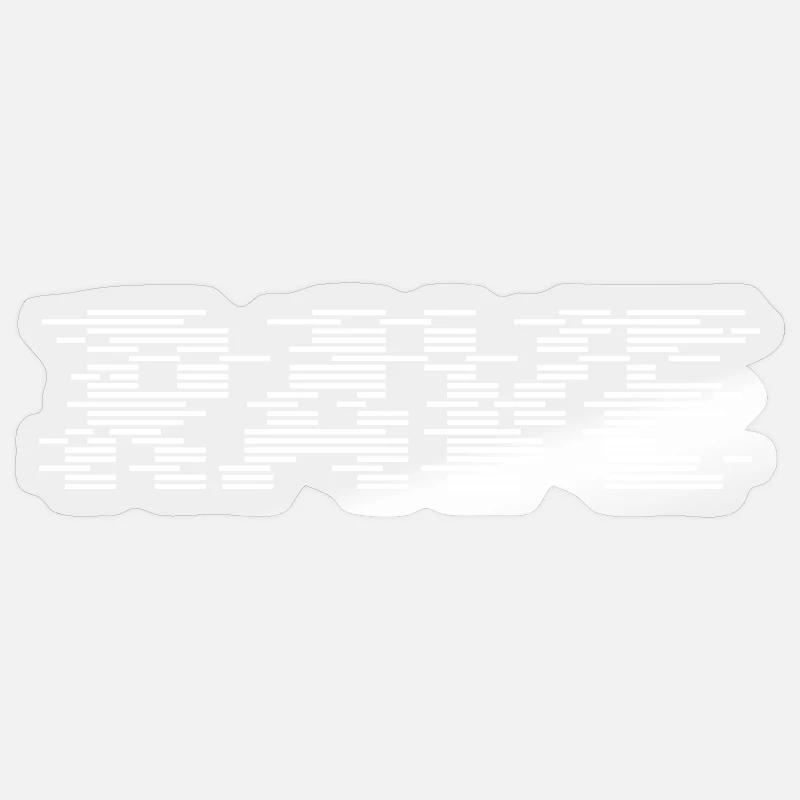 Sticker størrelse S (10 x 10 cm) - 