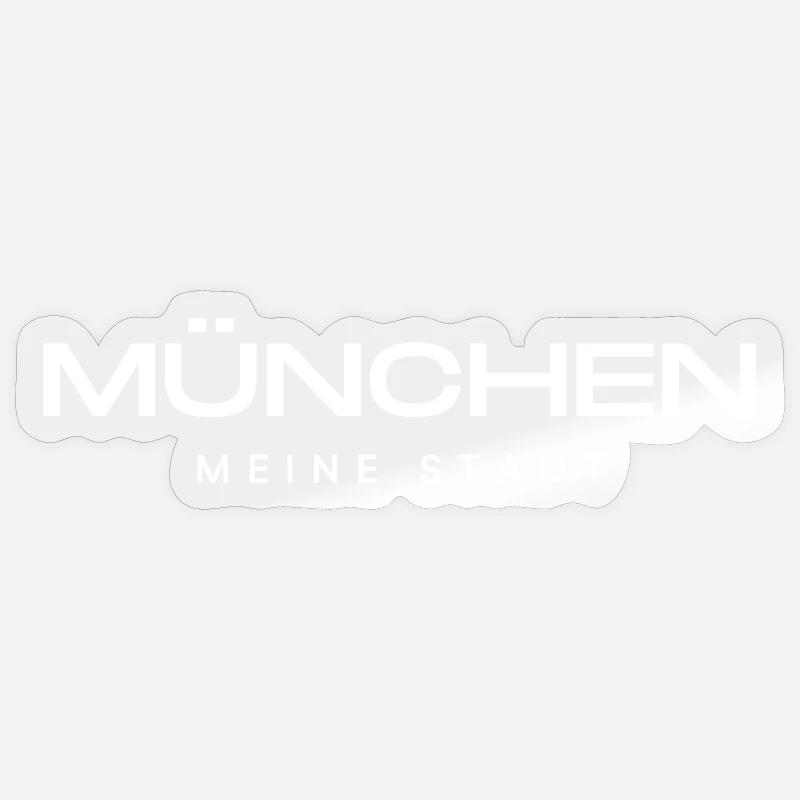 Munich Sticker size S (10 x 10 cm)