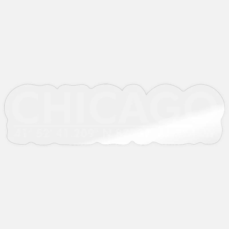 Chicago – Coordination Design Sticker taille S (10 x 10 cm)