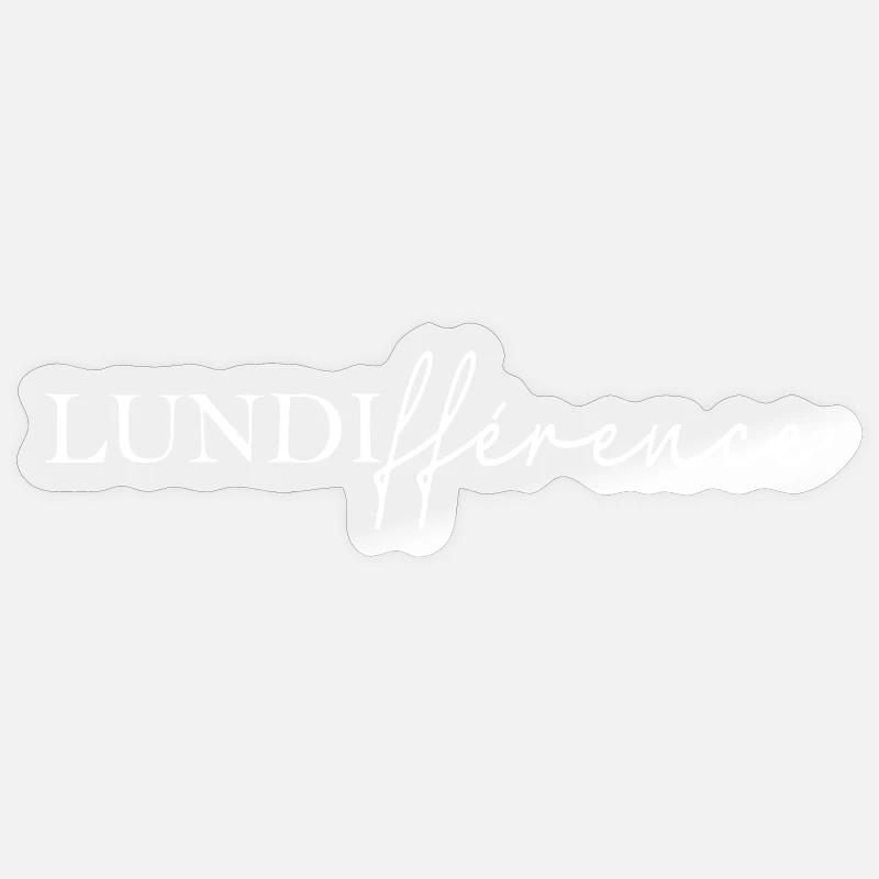 LUNDIfférence Sticker taille S (10 x 10 cm)
