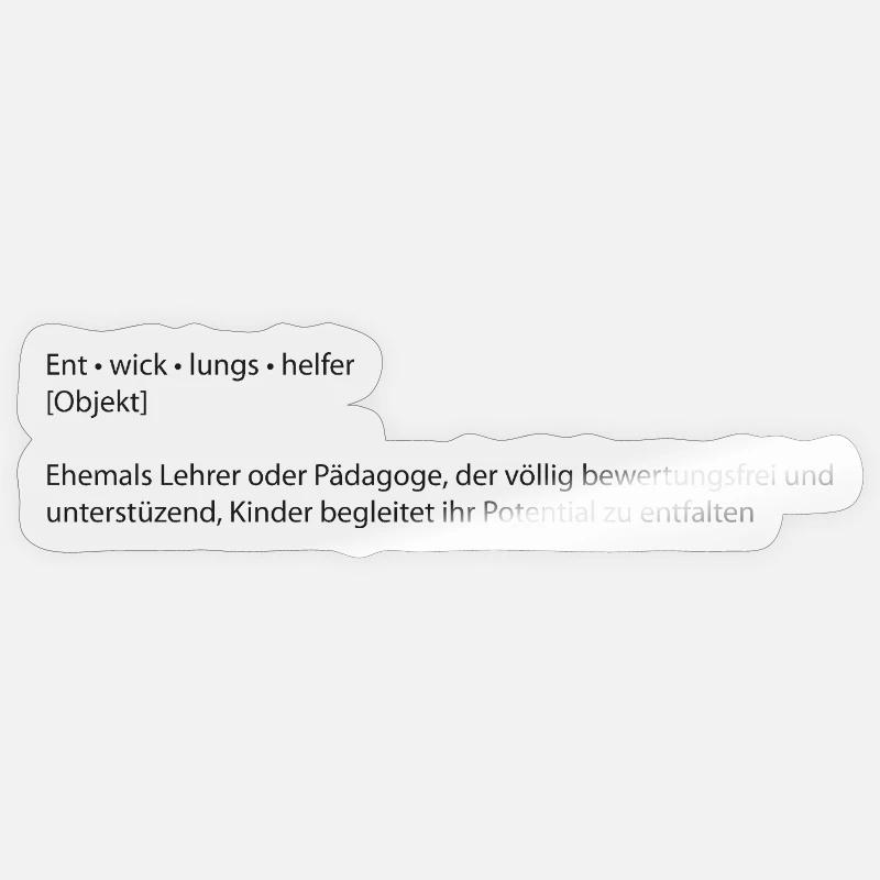 Sticker Größe S (10 x 10 cm) - 