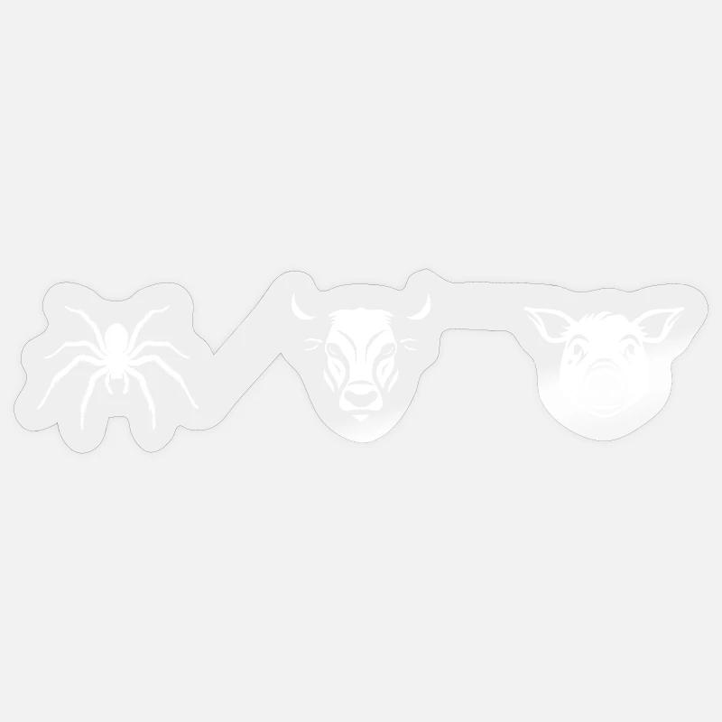 Sticker Größe S (10 x 10 cm) - 