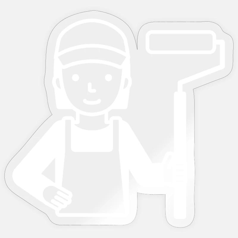 Painter Painter Painter Sticker size S (10 x 10 cm)