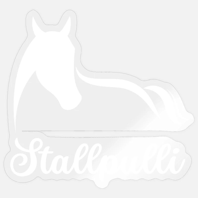 Stallpulli Sticker Größe S (10 x 10 cm)