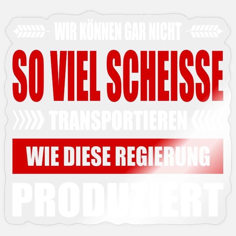 Bauernproteste 2024 Bauernprotest Bauerndemo Demo Sticker Größe S (10 x 10 cm)