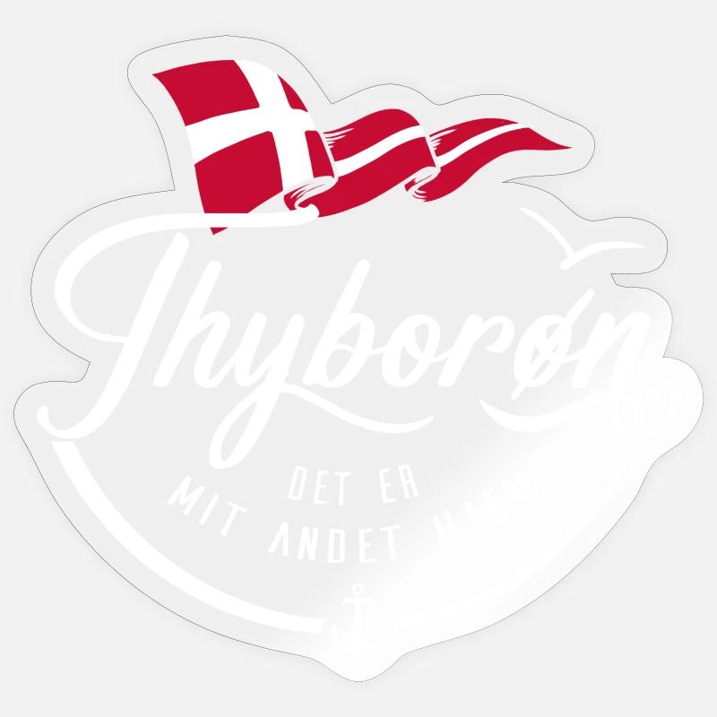 THYBORON - My second home - w Sticker size S (10 x 10 cm)