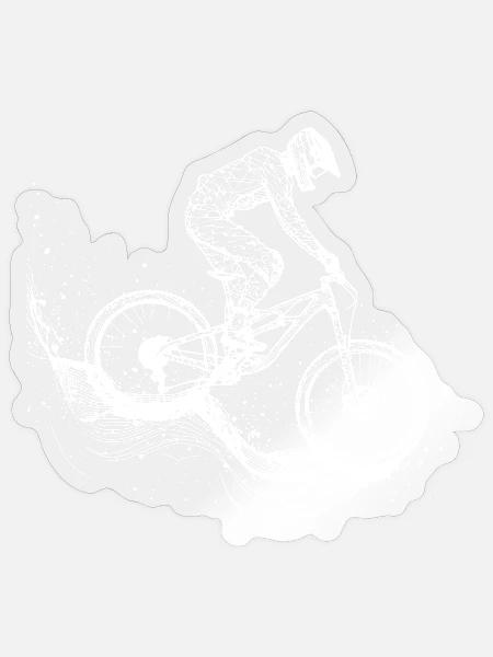 - Sticker size S (10 x 10 cm) - transparent glossy