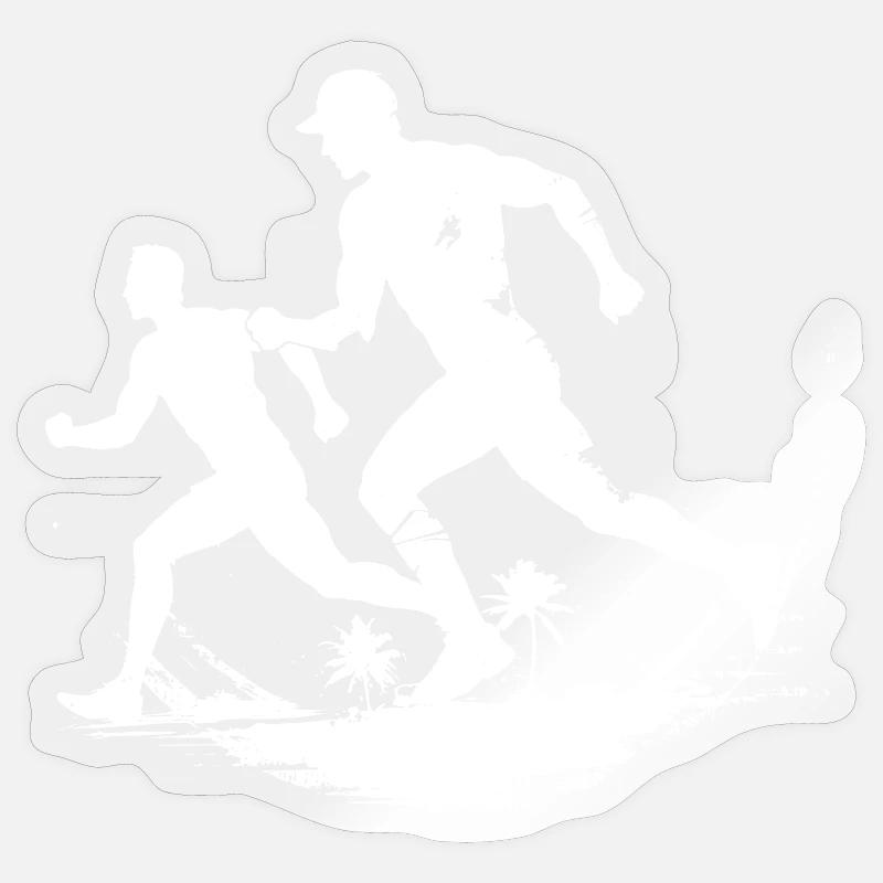 Running Chart Sticker size S (10 x 10 cm)