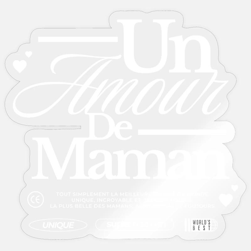 Sticker taille S (10 x 10 cm) - 