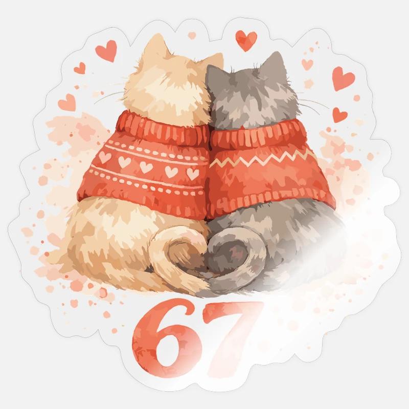 Sticker størrelse S (10 x 10 cm) - 