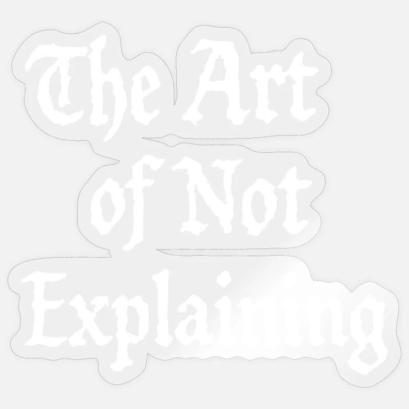 Sticker Größe S (10 x 10 cm) - 