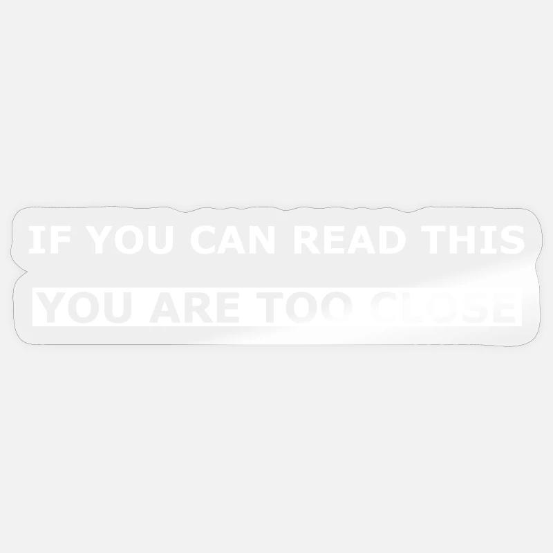 Sticker Größe S (10 x 10 cm) - 