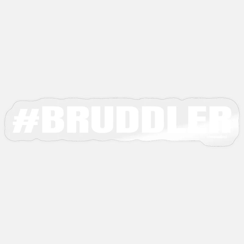 Der Schwabe schimpft manchmal einfach vor sich her Sticker Größe S (10 x 10 cm)