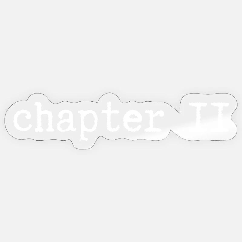 chapitre 11 Anniversaire - Sticker taille S (10 x 10 cm) - brillant transparent