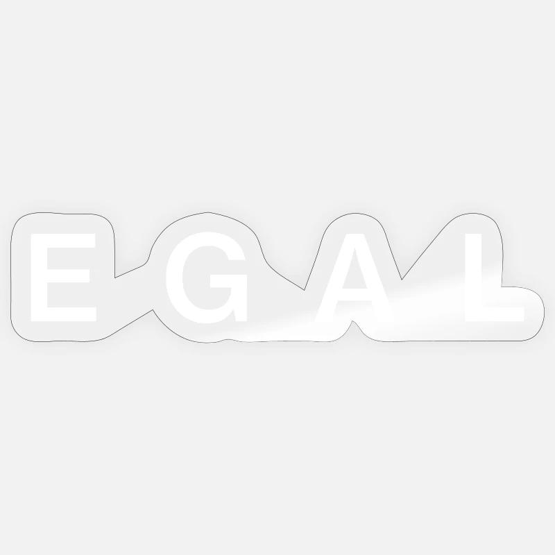 EGAL – Déclaration minimale Sticker taille S (10 x 10 cm)