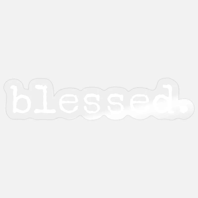 Spoiled - Sticker size S (10 x 10 cm) - transparent glossy