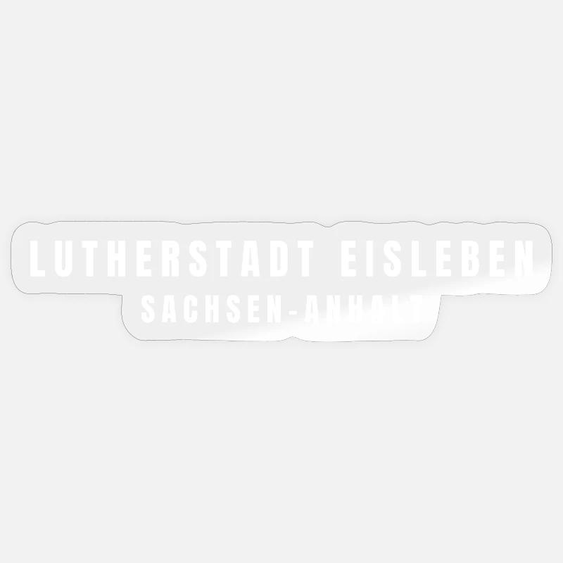 Lutherstadt Eisleben Saxe-Anhalt Sticker taille S (10 x 10 cm)