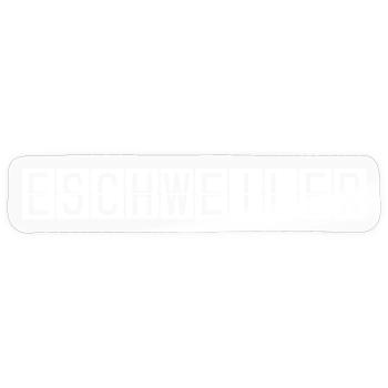 Eschweiler Airport Sign - Sticker size S (10 x 10 cm) - transparent glossy - Front