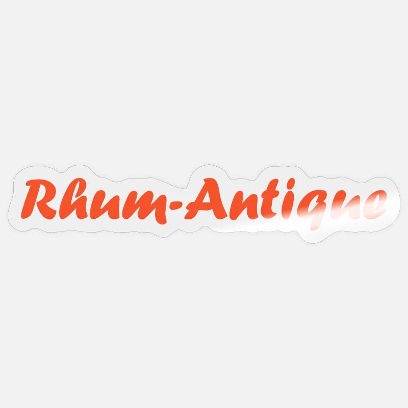 Rhum Sticker taille S (10 x 10 cm)