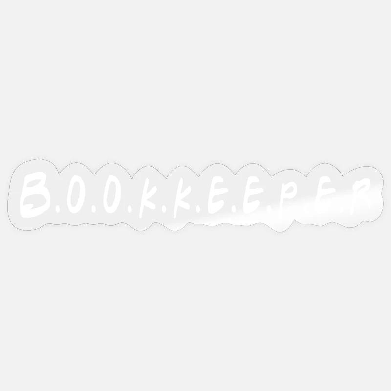 Définition du comptable : Drôle de cadeau comptable Sticker taille S (10 x 10 cm)