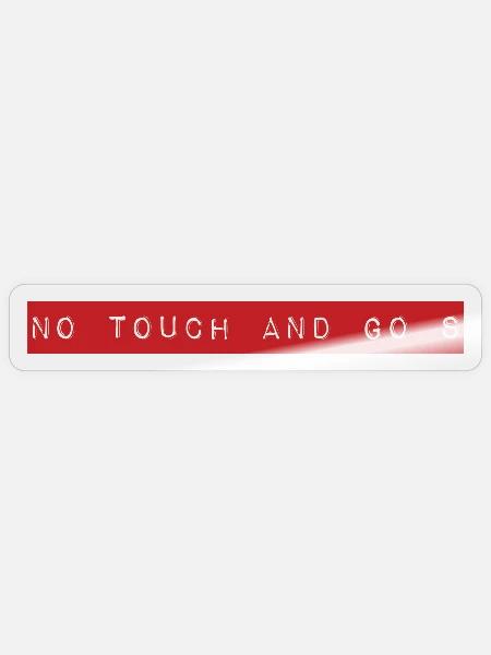 NTAGS - Sticker Größe S (10 x 10 cm) - Transparent glänzend