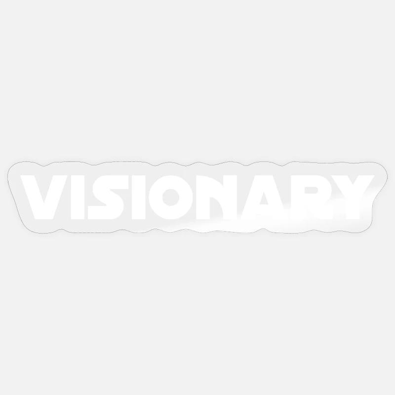 Visionnaire Sticker taille S (10 x 10 cm)