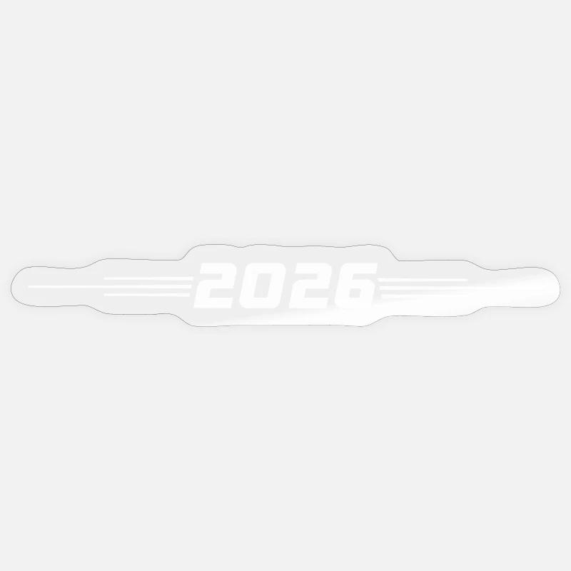 2026 - Sticker size S (10 x 10 cm) - transparent glossy