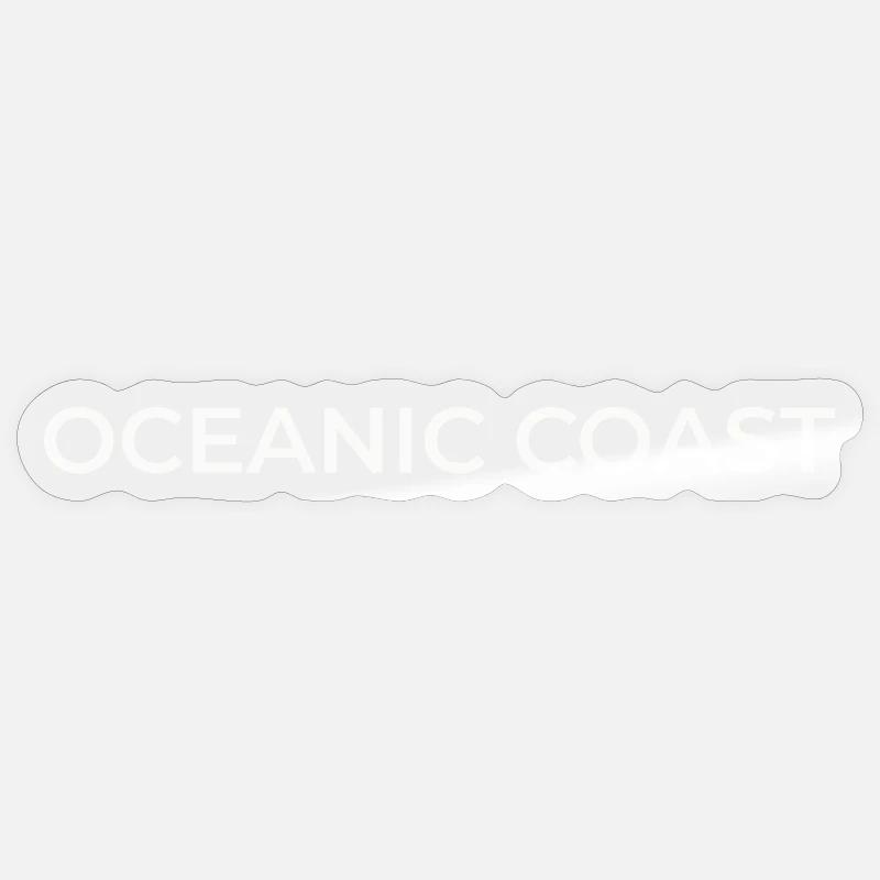 ATLANTEA - Oceanic Coast - Sticker size S (10 x 10 cm) - transparent glossy