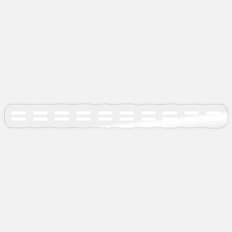 Line dashed symbol stroke Sticker size S (10 x 10 cm)
