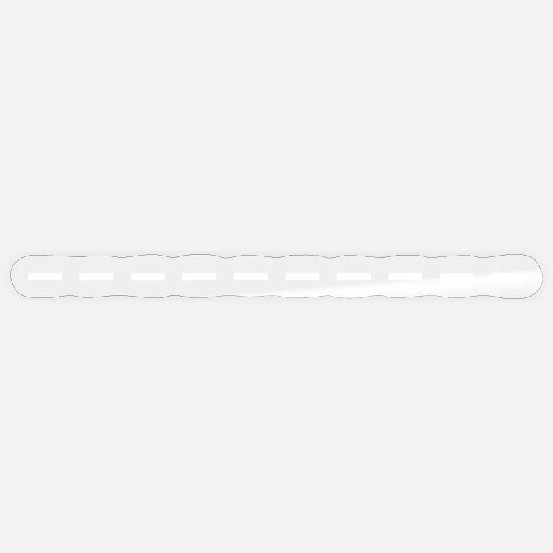 Line dashed symbol stroke Sticker size S (10 x 10 cm)